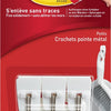 3m commandâ„¢ witte draadhaken, klein, 3hks+4s pk