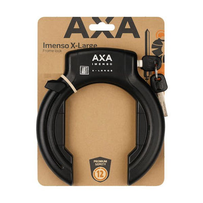 Axa ringslot imenso x large - zwart