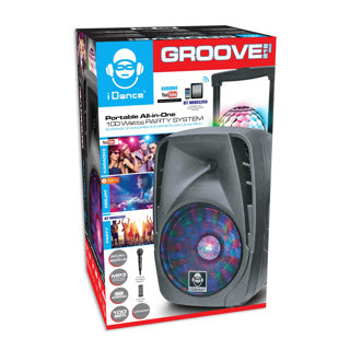 Ty idance boombox met licht en wielen en micro
