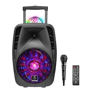 Ty idance boombox met licht en wielen en micro