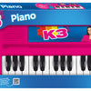 K3 speelgoedinstrument - piano met drumpad - met fragmenten van 5 liedjes - inclusief batterijen