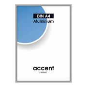 Nielsen design nielsen fotolijst 59748 accent mat zilver 29,7x42 cm - afbeelding 1