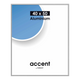 Nielsen design nielsen fotolijst 52524 accent mat zilver 40x50 cm
