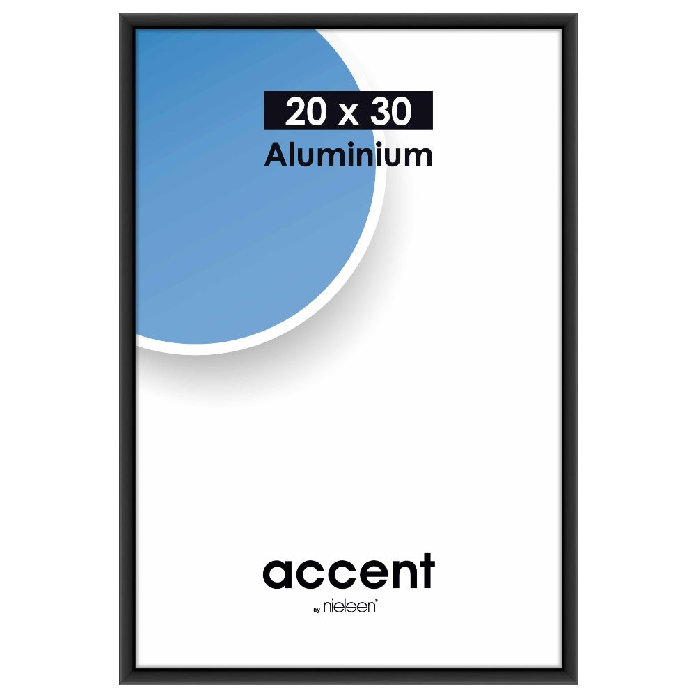 Nielsen design nielsen fotolijst 53526 accent zwart 20x30 cm