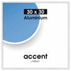 Nielsen design nielsen fotolijst 54139 accent glanzend wit 30x30 cm