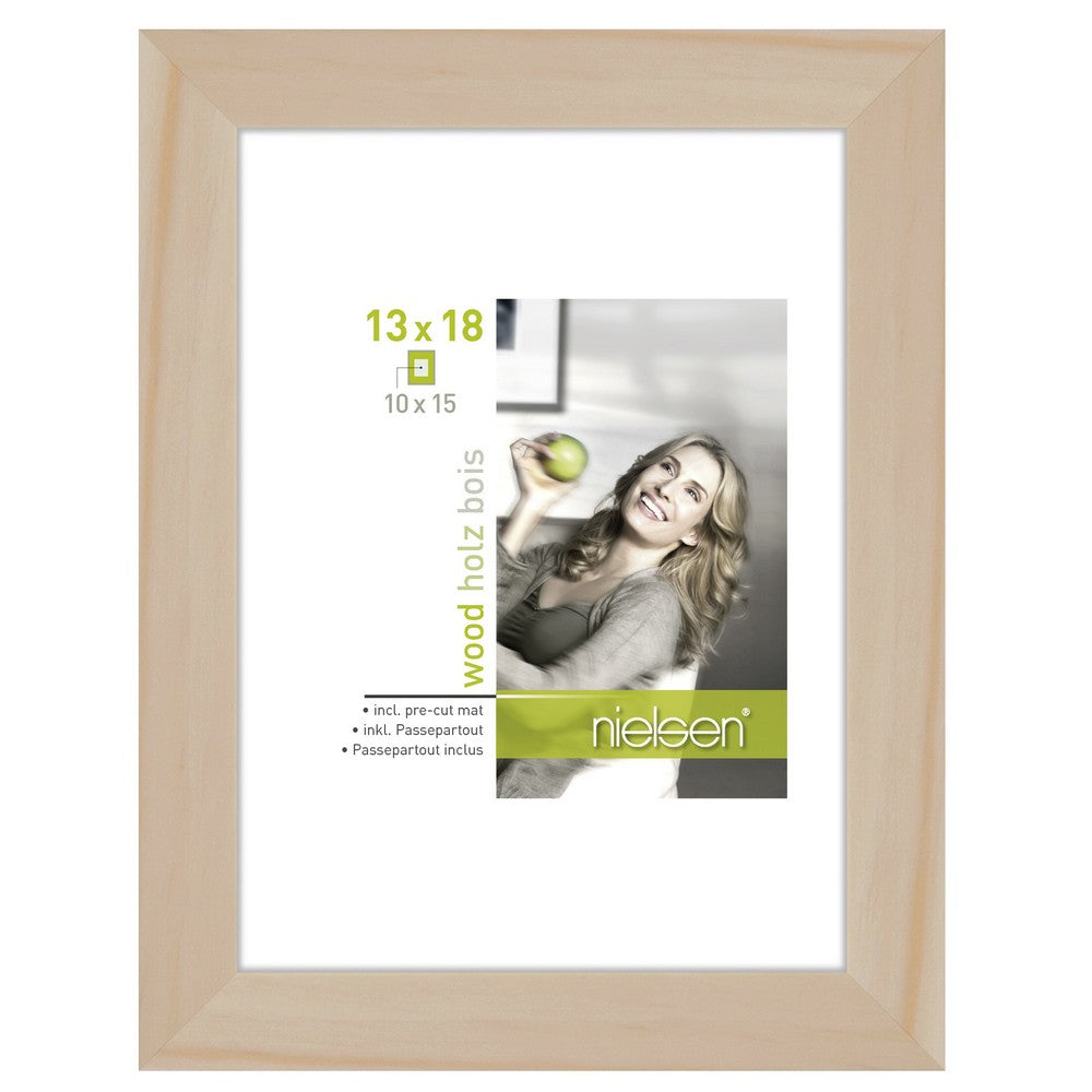 Nielsen design nielsen fotolijst 8988003 apollon naturel 13x18 10x15 cm