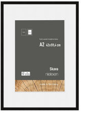 Nielsen design nielsen fotolijst 6341100 skava zwart a2 42x59,4 cm - afbeelding 1