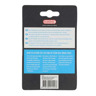 Schijfremblokset Elvedes organisch Shimano Ultegra BR-RS805, BR-RS505