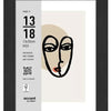 Nielsen design nielsen fotolijst 3232201 wood 19 zwart 13x18 cm