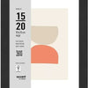 Nielsen design nielsen fotolijst 3217201 wood 19 zwart 15x20 cm