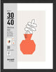 Nielsen design nielsen fotolijst 3230201 wood 19 zwart 30x40 cm