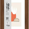 Nielsen design nielsen fotolijst 3211205 wood 19 walnut 10x15 cm