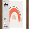 Nielsen design nielsen fotolijst 3221205 wood 19 walnut 21x29,7 cm