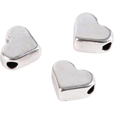 Creativ company https: www.cchobby.nl space-kralen-afm-5-5x7-mm-gatgrootte-1-mm-verzilverd-3-stuk-1-doos