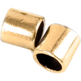 Https: www.cchobby.nl knijpkralen-tube-afm-2x2-mm-gatgrootte-1-4-mm-verguld-80-stuk-1-doos - afbeelding 1