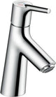 Hansgrohe talis s - wastafelmengkraan - ééngreeps bediening - coolstart energiebesparend - zonder waste - 80mm maat - chroom