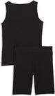 Puma ess elevated rib tank and short leggings set g