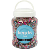 Http: www.cchobby.nl kralen-mix-l-6-mm-d-1-5-2-mm-gatgrootte-1-mm-metallic-kleuren-520-gr-1-doosje - afbeelding 2