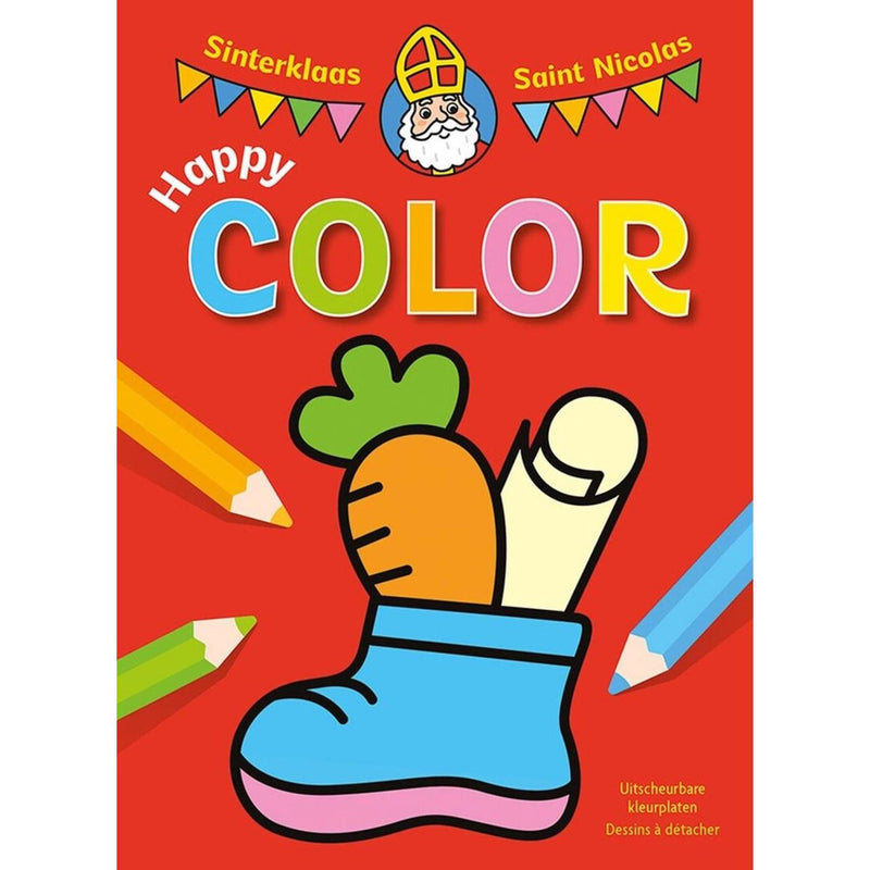 Deltas sinterklaas happy color kleurblok