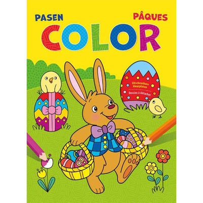Deltas pasen color kleurblok