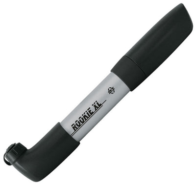 SKS Rookie XL zilver minipomp. incl 2 punts pomphouder. geschikt voor alle ventielen