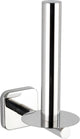 Wenko toiletrolhouder mezzano 8 x 18 cm rvs zilver