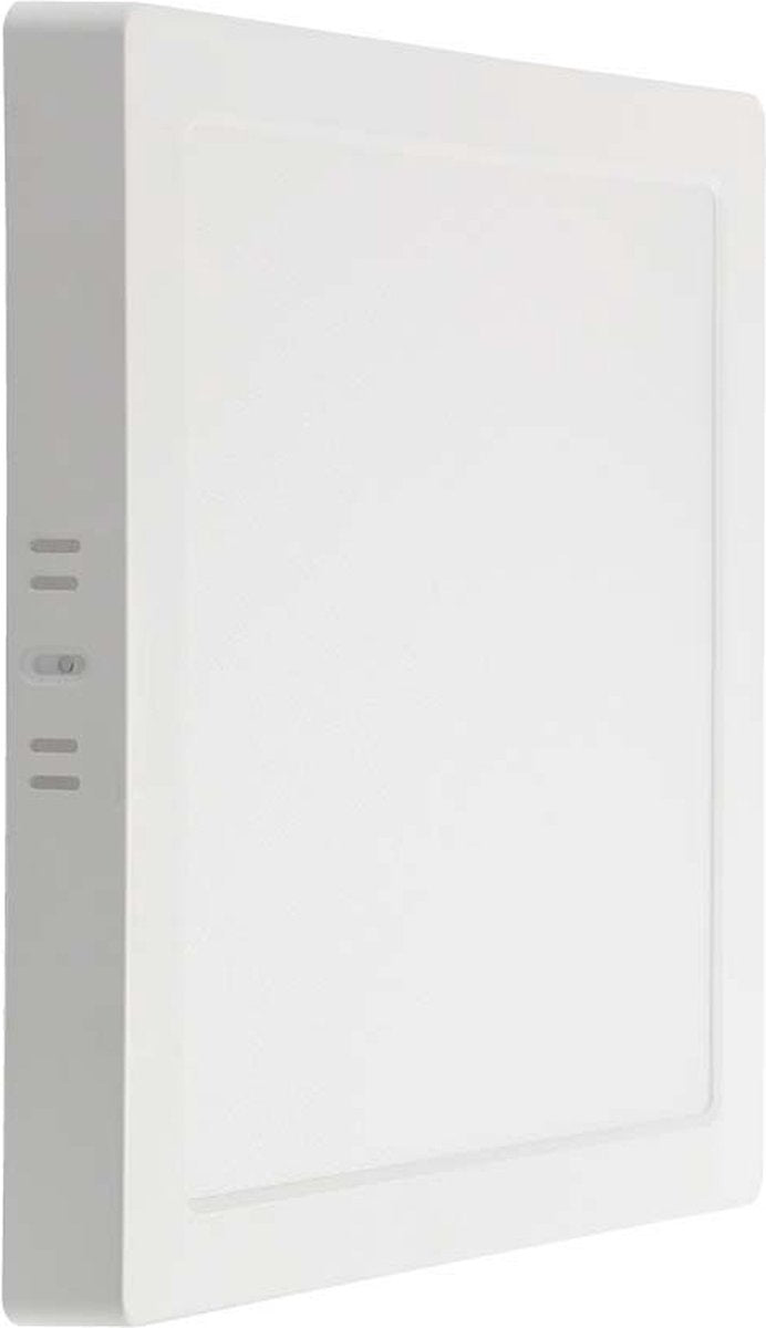 V-tac vt-60018sq-s led vierkant mini paneel - samsung - achtergrondverlichting oppervlakte - ip20 - wit - 18w- 1980 lumen - 4000k