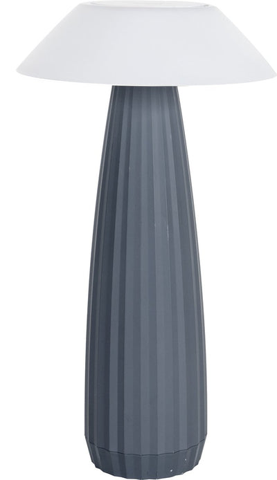 Bo-camp - tafellamp - sterope - grijs - oplaadbaar - 100 lumen