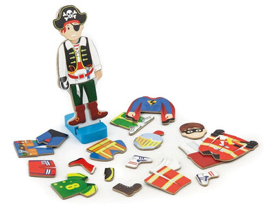 Aankleedpuzzel jongen magnetisch 36-deli