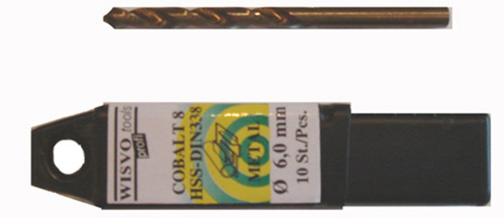 Wisvo grs boor 10.0mm hss cobalt