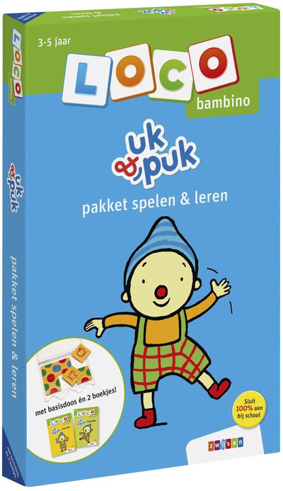 Loco bambino uk en puk pakket - basisdoos voor 3+ jaar - spelend leren