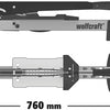 Wolfcraft - laminaatsnijder - vlc 1000 - tot 14 mm dik laminaat - pvc vinyl laminaatknipper - 10 jaar garantie - 6940000