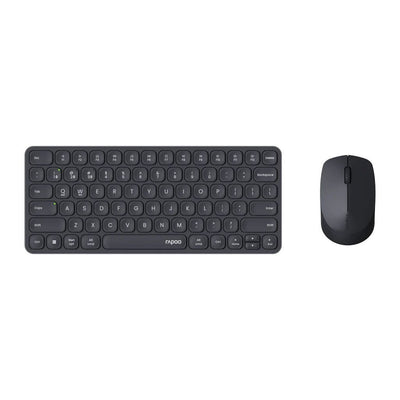 Rapoo 9010m comboset qwerty(nl) toetsenbord + muis zwart
