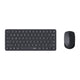 Rapoo 9010m comboset qwerty(nl) toetsenbord + muis zwart