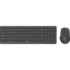 Rapoo 9700m draadloos multimode blade combo set donkergrijs qwerty us