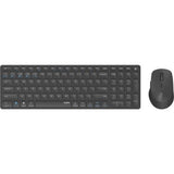 Rapoo 9700m draadloos multimode blade combo set donkergrijs qwerty us - afbeelding 1
