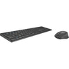 Rapoo 9800m draadloos multim. blade combo full size set donkergrijs qwerty us