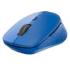 Rapoo m300 stille multimodus draadloze optische muis blauw