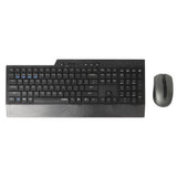 Rapoo 8200t multimodus draadloze desktop combo set zwart qwerty us - afbeelding 1