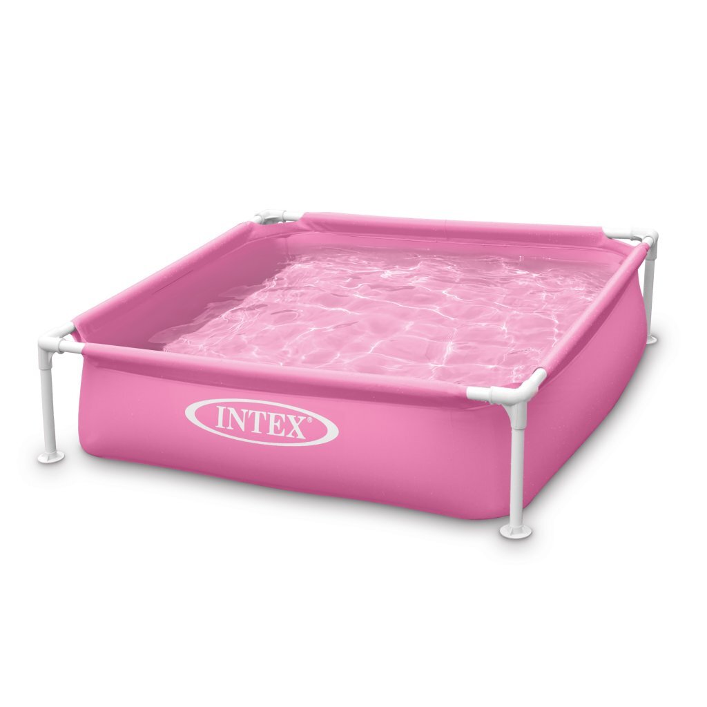 Intex 57172np wet set collection mini frame pool 122x122 cm roze