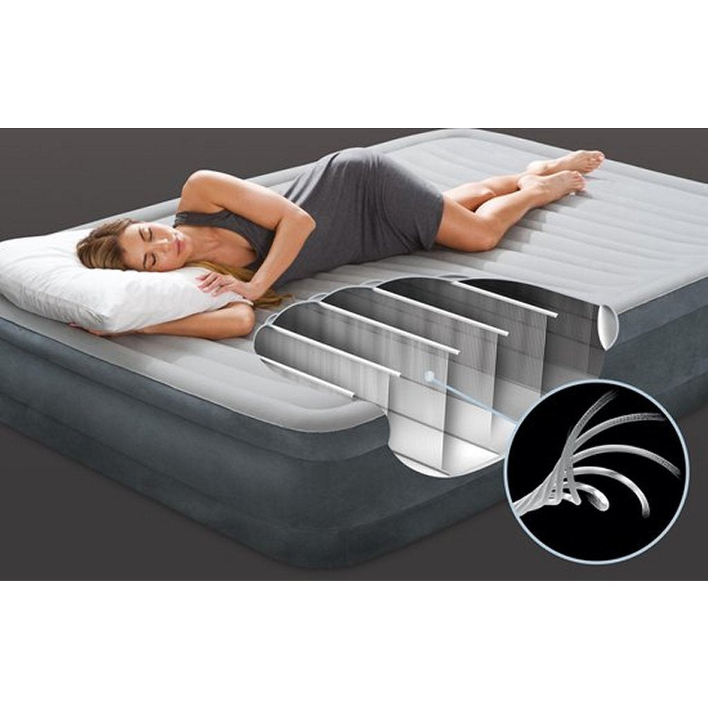 Intex Comfort Plush luchtbed (halfhoog) - tweepersoons