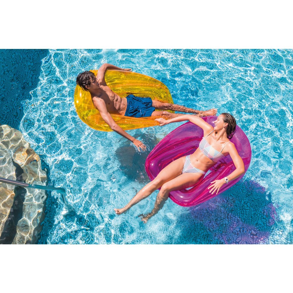 Intex transparante loungestoel-Oranje