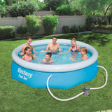 Bestway fastset zwembad 305x76cm + pomp 12volt - afbeelding 2