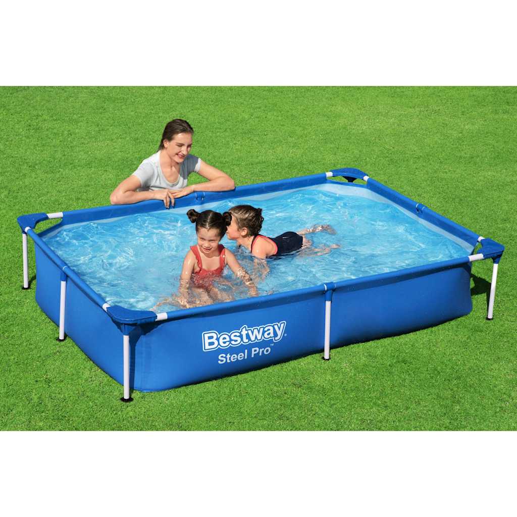 Bestway zwembad steel pro 221x150x43 cm