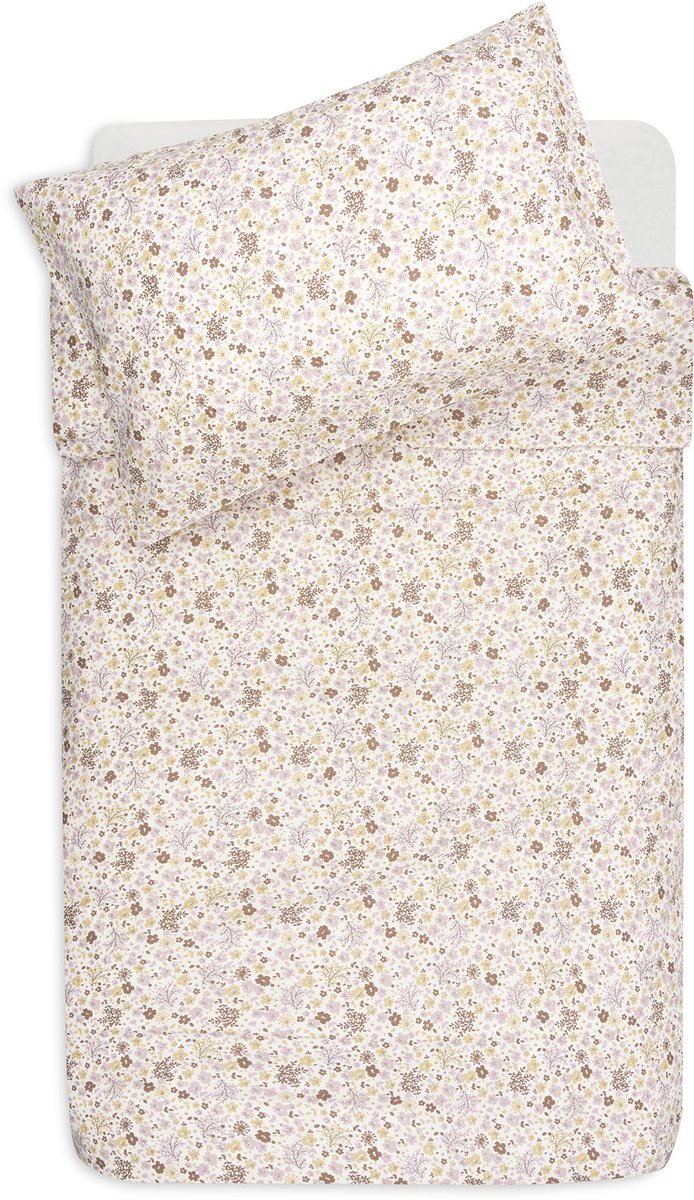 Jollein dekbedovertrek met sloop - 100x140cm - flower fairies