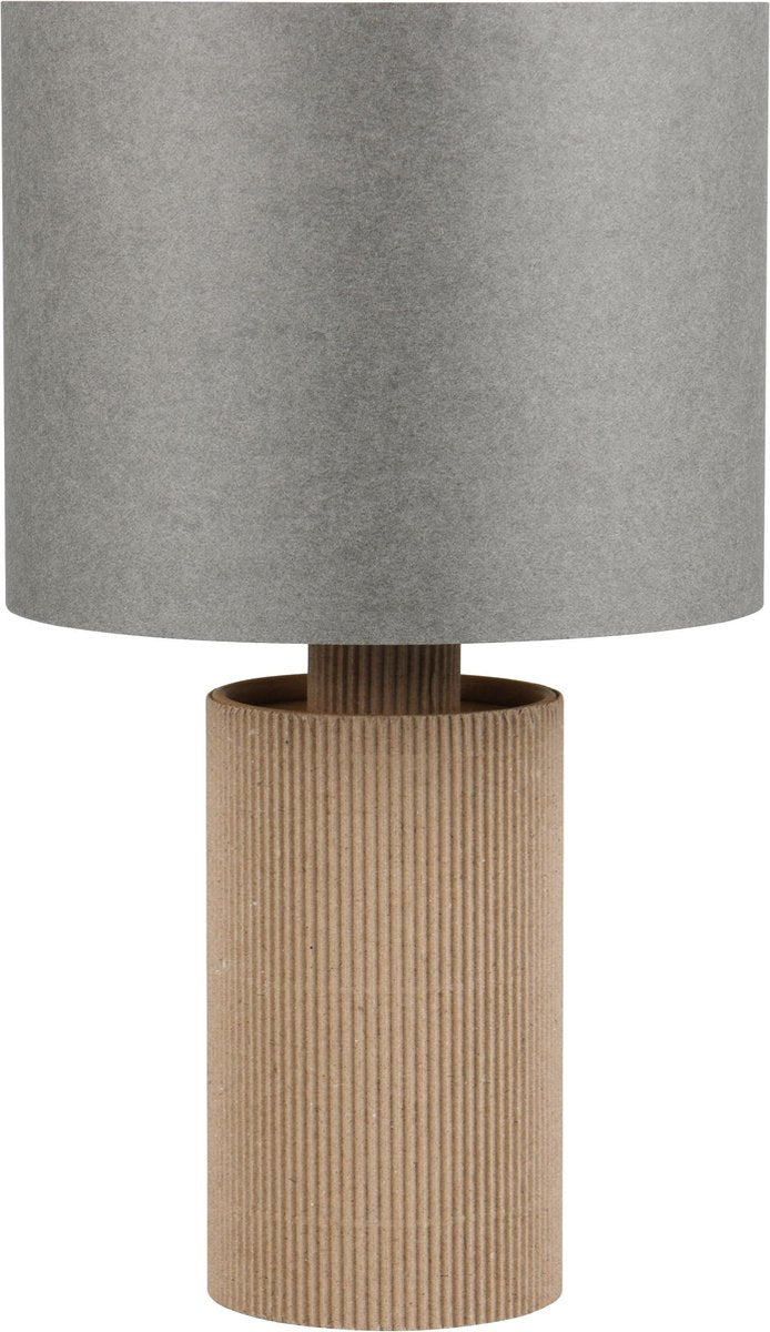 Trio canio - tafellamp - natuurlijk - excl. 1x e14 4 w - snoerschakelaar - go green