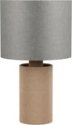 Trio canio - tafellamp - natuurlijk - excl. 1x e14 4 w - snoerschakelaar - go green