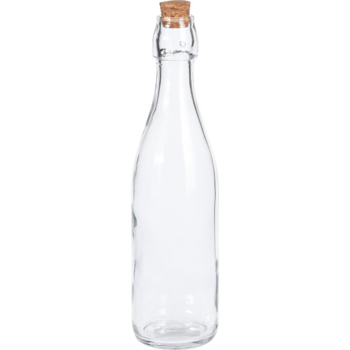Excellent houseware fles glas met kurk 500ml fles glas met kurk 500ml transparant