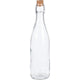 Excellent houseware fles glas met kurk 500ml fles glas met kurk 500ml transparant