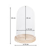 Clayre eef stolp 6gl2170 transparent 18x28 cm
